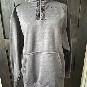 Nike Women’s Therma-fit Charcoal Pullover 1/4 zip